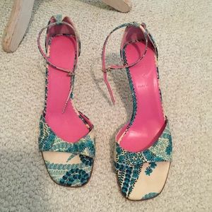 J. Crew sandals new size 8 open toe fabric